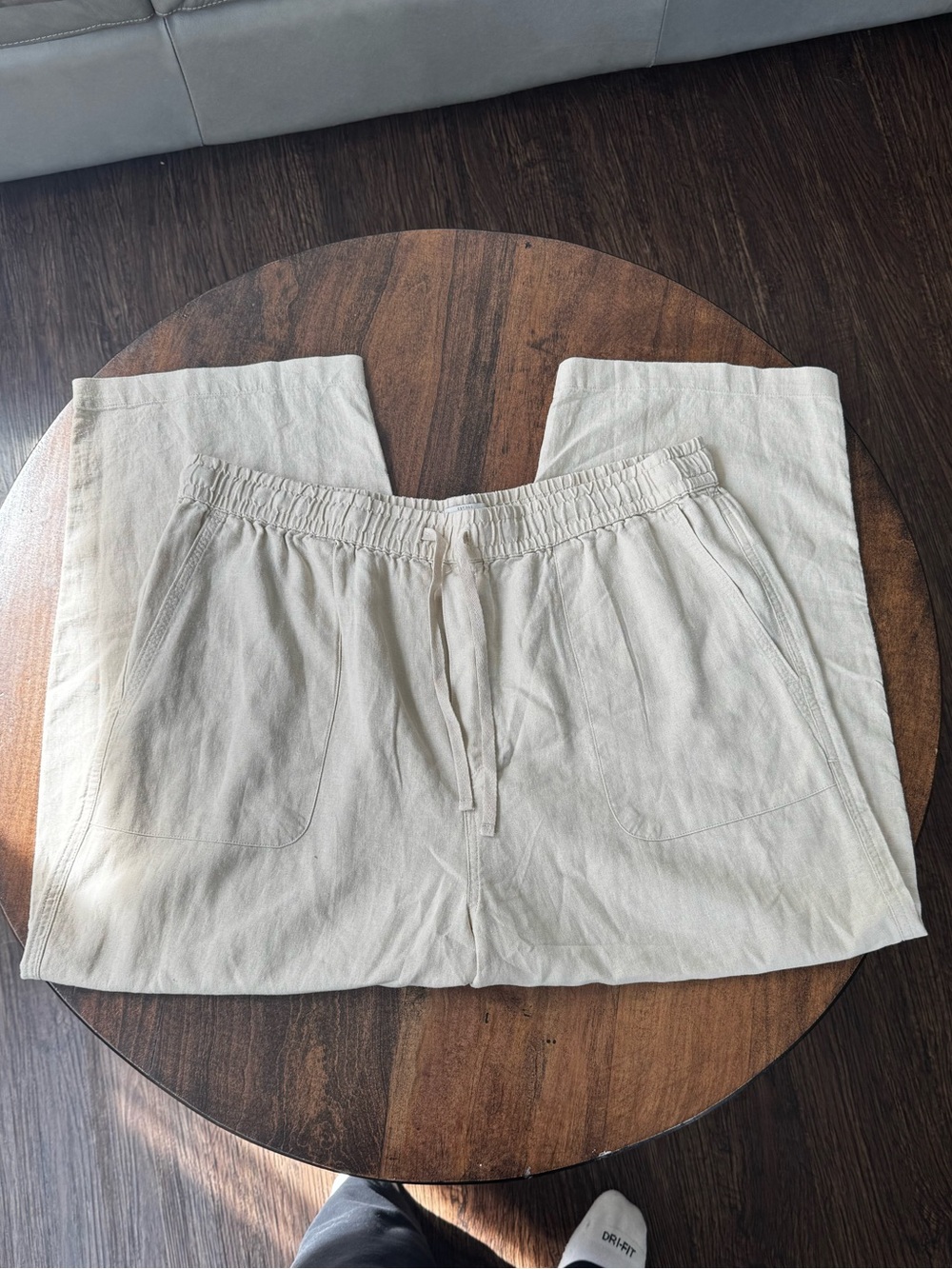 Lucky Brand Women’s Drawstring Linen Pants